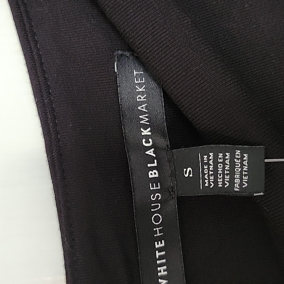 Black knit maxi skirt, small, White House Black Market style 570205965 - Picture 3 of 6